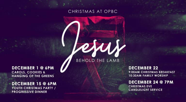 CHRISTMAS 2019 newsletter front